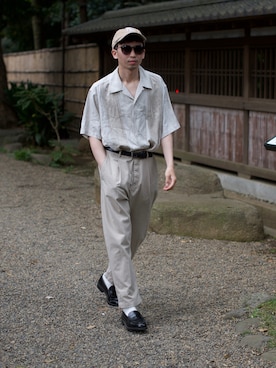 peikunさん（メンズ・170cm）の夏コーディネート