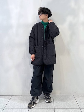 「LOWRYS FARM（ローリーズファーム）のアイテム（ジャケット/アウター）」を使った、Hibikiさん（メンズ・170cm）の秋コーディネート