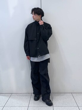 「LOWRYS FARM（ローリーズファーム）のアイテム（ジャケット/アウター）」を使った、Hibikiさん（メンズ・170cm）の春コーディネート