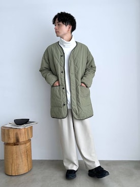 「LOWRYS FARM（ローリーズファーム）のアイテム（ジャケット/アウター）」を使った、Hibikiさん（メンズ・170cm）の秋コーディネート
