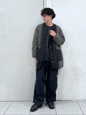 「LOWRYS FARM（ローリーズファーム）のアイテム（ジャケット/アウター）」を使った、Hibikiさん（メンズ・170cm）の秋コーディネート