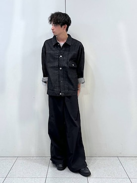 「LOWRYS FARM（ローリーズファーム）のアイテム（ジャケット/アウター）」を使った、Hibikiさん（メンズ・170cm）の夏コーディネート