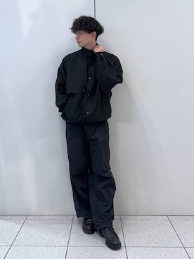 「LOWRYS FARM（ローリーズファーム）のアイテム（ジャケット/アウター）」を使った、Hibikiさん（メンズ・170cm）の春コーディネート