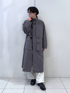 「LOWRYS FARM（ローリーズファーム）のアイテム（ジャケット/アウター）」を使った、Hibikiさん（メンズ・170cm）の冬コーディネート