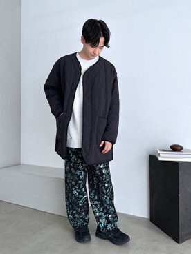 「LOWRYS FARM（ローリーズファーム）のアイテム（ジャケット/アウター）」を使った、Hibikiさん（メンズ・170cm）の秋コーディネート