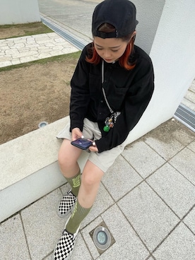 「アイテム（帽子）」を使った、ちむさん（レディース・160cm・10代）の秋コーディネート