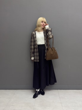 nanaさん（レディース・153cm）の春コーディネート