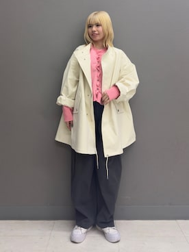 nanaさん（レディース・153cm）の冬コーディネート