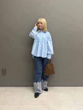 nanaさん（レディース・153cm）の春コーディネート