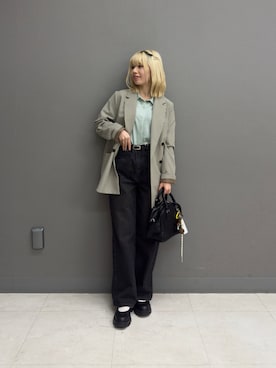 nanaさん（レディース・153cm）の春コーディネート