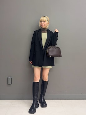 nanaさん（レディース・153cm）の春コーディネート