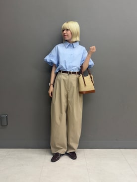 nanaさん（レディース・153cm）の夏コーディネート