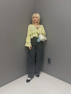 nanaさん（レディース・153cm）の春コーディネート