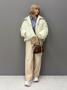 nanaさん（レディース・153cm）の冬コーディネート