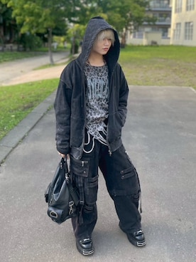 「Nothing And Others（ナッシングアンドアザーズ）のアイテム」を使った、あくさん（メンズ・168cm）の秋コーディネート