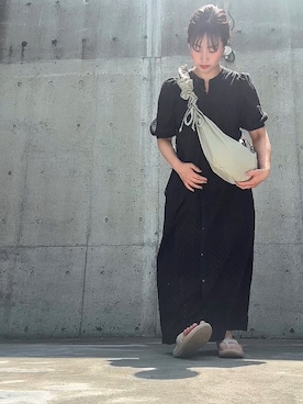 「URBAN RESEARCH Sonny Label（アーバンリサーチサニーレーベル）のアイテム（ワンピース/ドレス）」を使った、oyco‪ ·͜·♡‬さん（レディース・157cm）の夏コーディネート