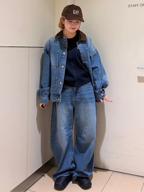 PUBLUX × GAP/ギャップ <セットアップ対応>別注 カーブパンツ　限定展開