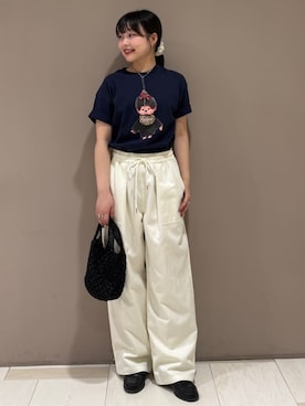 「PUBLUX（パブリュクス）のアイテム」を使った、PUBLUXさん（レディース・156cm）の夏コーディネート