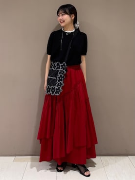「Freada（フリーダ）のアイテム」を使った、PUBLUXさん（レディース・156cm）の夏コーディネート