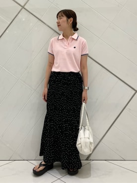 「MARY QUANT（マリークワント）のアイテム」を使った、PUBLUXさん（レディース・159cm）の夏コーディネート