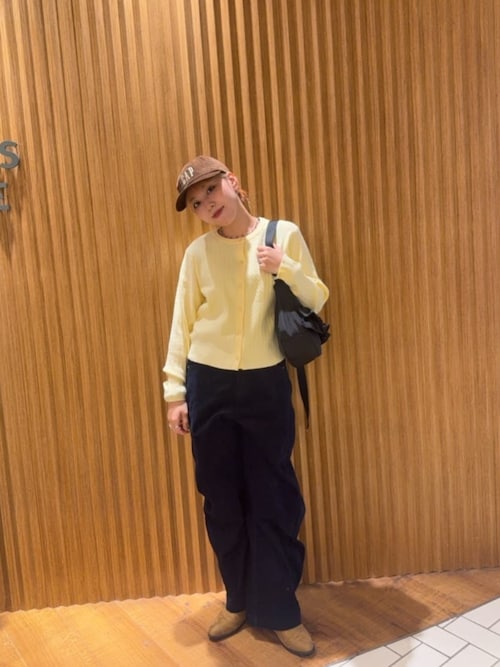 PUBLUX × GAP/ギャップ 別注 クルーネック ケーブル ニット カーディガン　限定展開