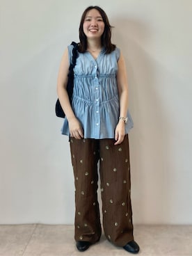 PUBLUXさん(レディース・154cm)の春コーディネート