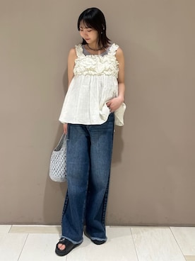 「PUBLUX（パブリュクス）のアイテム」を使った、PUBLUXさん（レディース・164cm）の春コーディネート