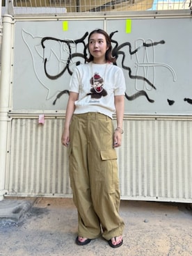 「PUBLUX（パブリュクス）のアイテム」を使った、PUBLUXさん（レディース・158cm）の夏コーディネート