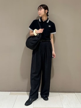 「UMBRO（アンブロ）のアイテム」を使った、PUBLUXさん（レディース・164cm）の夏コーディネート