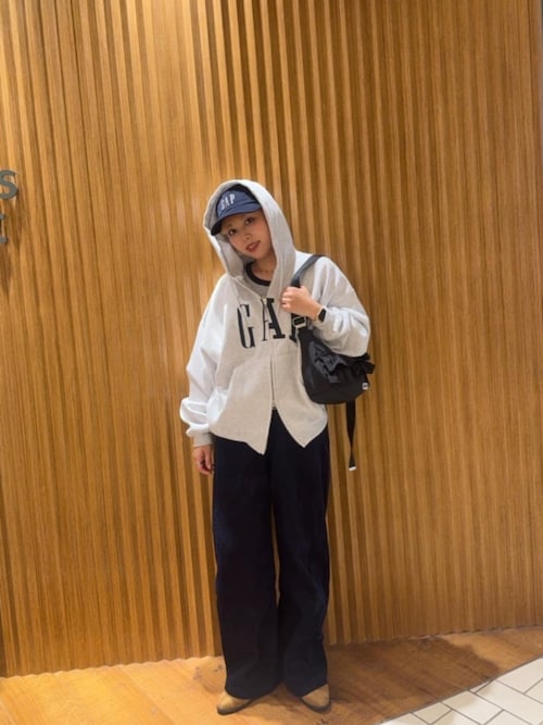 PUBLUX × GAP/ギャップ 別注 GAP ロゴ コーデュロイ キャップ　限定展開