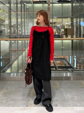 「PEACH JOHN（ピーチジョン）のアイテム」を使った、PUBLUXさん（レディース・154cm）の夏コーディネート