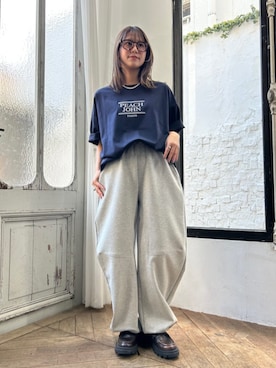 「PEACH JOHN（ピーチジョン）のアイテム」を使った、PUBLUXさん（レディース・155cm）の夏コーディネート