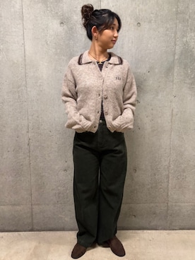 「GAP（ギャップ）のアイテム（トップス）」を使った、PUBLUXさん（レディース・161cm）の秋コーディネート