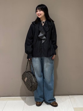 「MARY QUANT（マリークワント）のアイテム」を使った、PUBLUXさん（レディース・156cm）の夏コーディネート