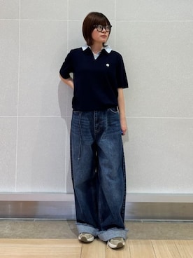 「MARY QUANT（マリークワント）のアイテム」を使った、PUBLUXさん（レディース・151cm）の春コーディネート