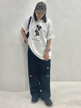 「PUBLUX（パブリュクス）のアイテム」を使った、PUBLUXさん（レディース・154cm）の夏コーディネート