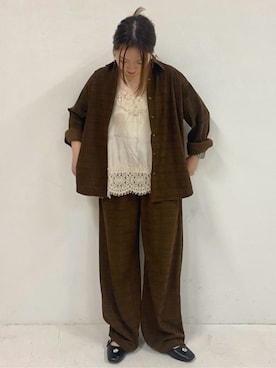 「MARY QUANT（マリークワント）のアイテム」を使った、PUBLUXさん（レディース・154cm）の夏コーディネート