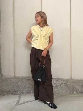 「PEACH JOHN（ピーチジョン）のアイテム」を使った、PUBLUXさん（レディース・153cm）の夏コーディネート