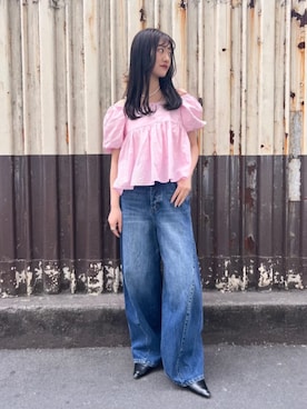 「PEACH JOHN（ピーチジョン）のアイテム」を使った、PUBLUXさん（レディース・163cm）の夏コーディネート