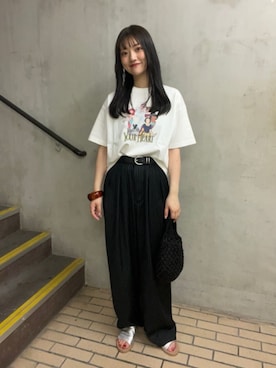 「PUBLUX（パブリュクス）のアイテム」を使った、PUBLUXさん（レディース・163cm）の夏コーディネート