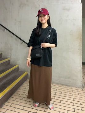 「PUBLUX（パブリュクス）のアイテム」を使った、PUBLUXさん（レディース・163cm）の夏コーディネート