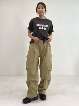 「MARY QUANT（マリークワント）のアイテム」を使った、PUBLUXさん（レディース・157cm）の夏コーディネート
