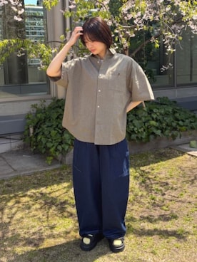 「MARY QUANT（マリークワント）のアイテム」を使った、PUBLUXさん（レディース・167cm）の夏コーディネート