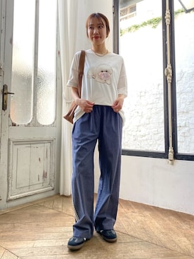 「PEACH JOHN（ピーチジョン）のアイテム」を使った、PUBLUXさん（レディース・157cm）の夏コーディネート