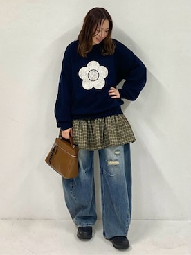 PUBLUXさん(レディース・154cm)の夏コーディネート