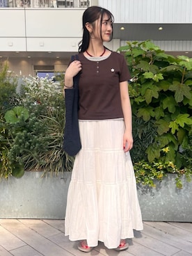 「MARY QUANT（マリークワント）のアイテム」を使った、PUBLUXさん（レディース・163cm）の春コーディネート
