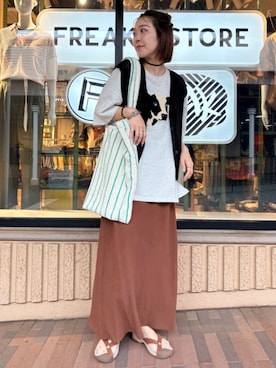 PUBLUXさん(レディース・160cm)の夏コーディネート