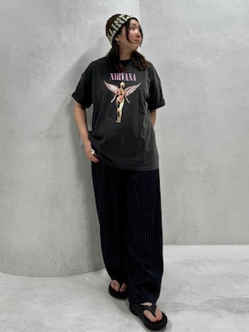 「PUBLUX（パブリュクス）のアイテム」を使った、PUBLUXさん（レディース・154cm）の夏コーディネート