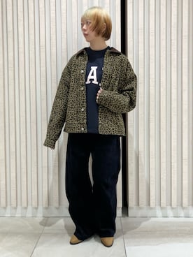 「GAP（ギャップ）のアイテム（トップス）」を使った、PUBLUXさん（レディース・162cm）の秋コーディネート