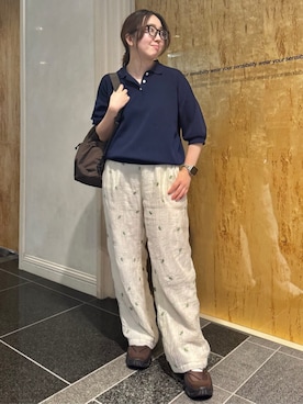 「MARY QUANT（マリークワント）のアイテム」を使った、PUBLUXさん（レディース・154cm）の夏コーディネート